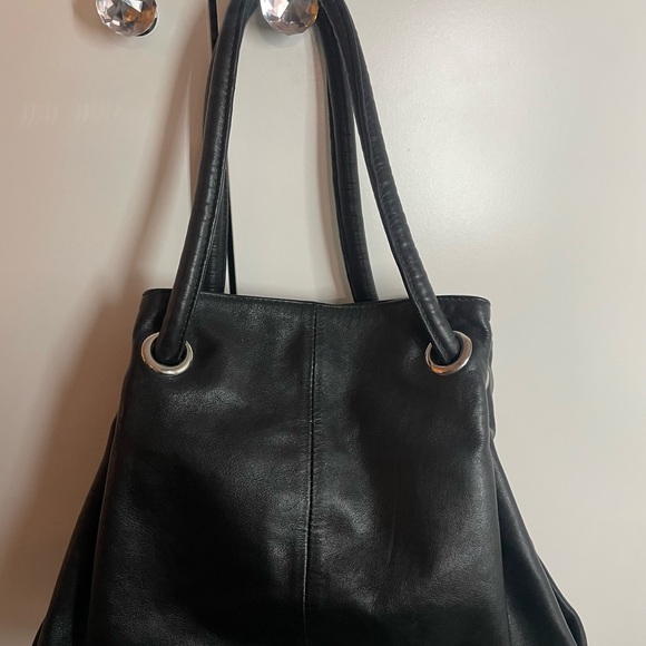 Furla Black Leather Shoulder Bag - Picture 2 of 11